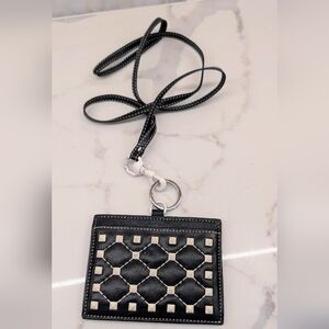 Valentino Garavani Black and White Card Holder